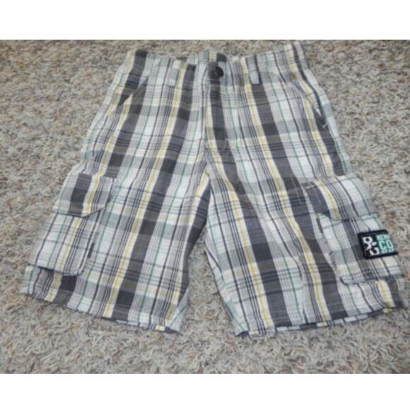 Kenneth Cole Reaction Shorts Boys 3T Plaid NWOT - Picture 1 of 2